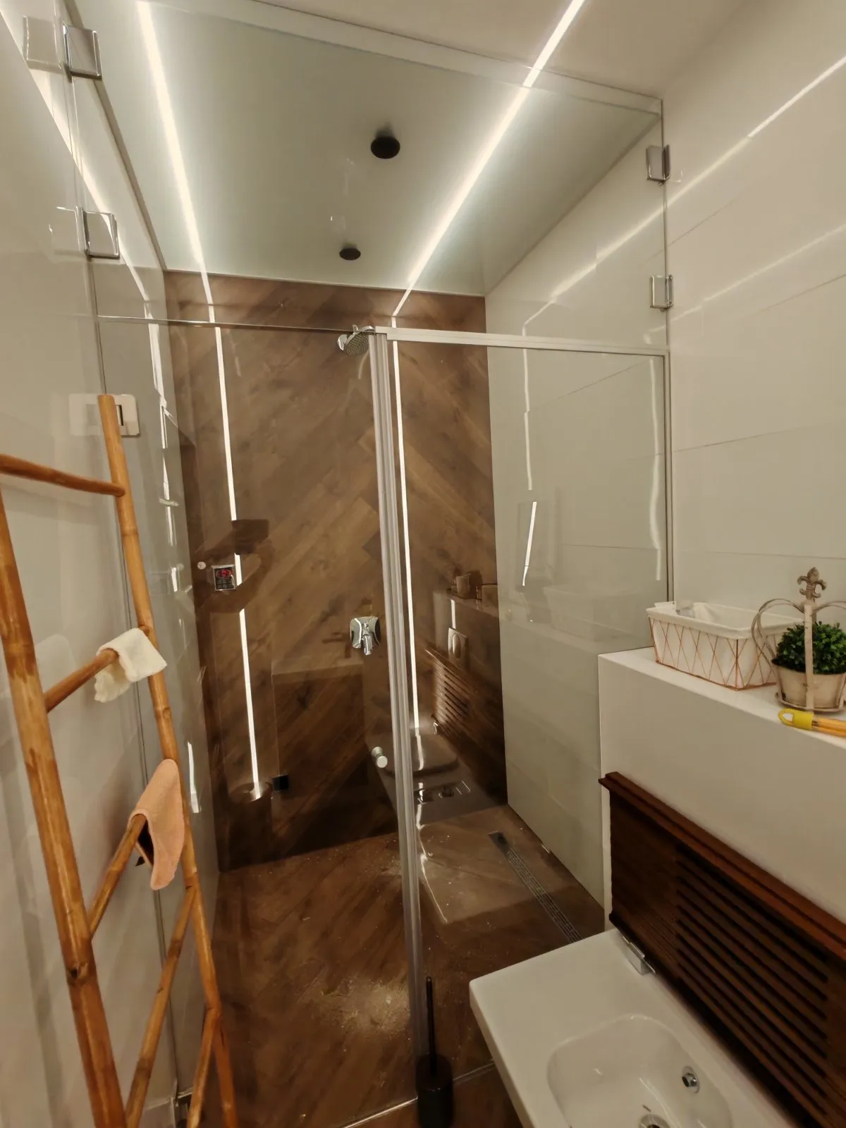 Parna sauna, završena izvedba